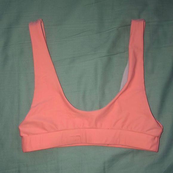 BOUTINE Peach Yogi Bikini Top - Picture 2 of 3